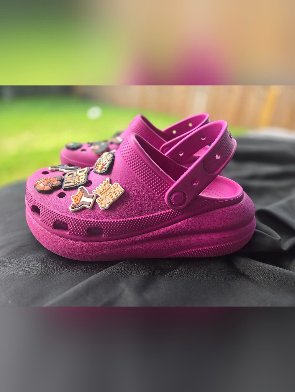 CROCS Platform Clog Mules Excellente Conditions